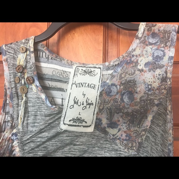 Vintage Brand Long Tank Top - Large - Picture 2 of 3